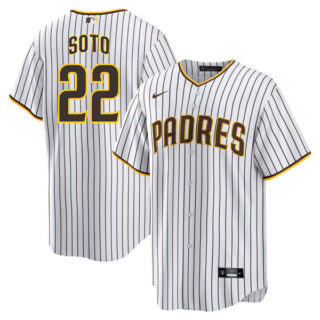 Men's Juan Soto San Diego Padres Cool Base Stitched White