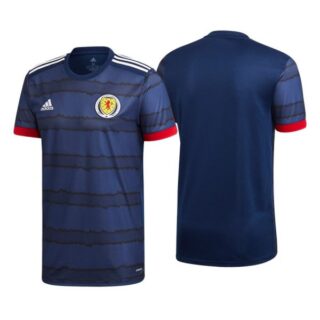 Men's Blank Scotland National Soccer Team Blue Home Jersey