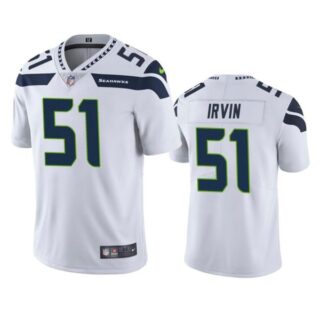 Men's #51 Bruce Irvin Seattle Seahawks Limited Jersey Stitched White