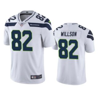 Men's #82 Luke Willson Seattle Seahawks Limited Jersey Stitched White