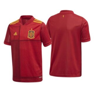 Men's Blank Spain National Red Home Jersey