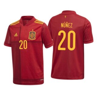 Men's Unai Nunez Spain National Soccer Team Red Home Jersey