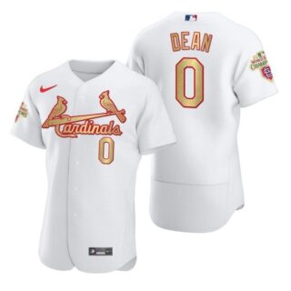 Men's Austin Dean St. Louis Cardinals Flex Base Jersey White WS White WS