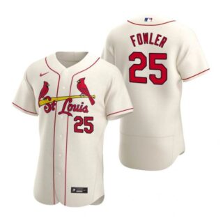 Men's Dexter Fowler St. Louis Cardinals Flex Base Jersey Light Blue Cream