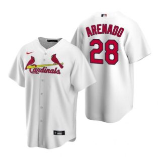 Men's Nolan Arenado St. Louis Cardinals Cool Base Jersey Light Blue White