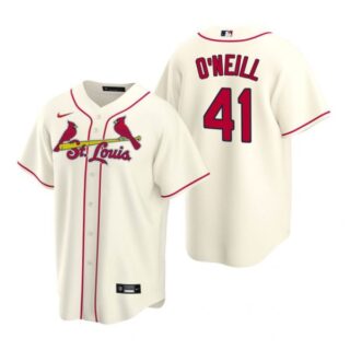 Men's Tyler O'Neill St. Louis Cardinals Cool Base Jersey Light Blue Cream