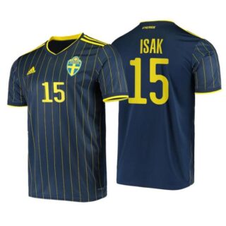 Men's Alexander Isak Sweden National Night Indigo Away Jersey