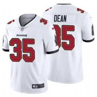 Men's Jamel Dean Tampa Bay Buccaneers Vapor Limited Jersey Stitched White