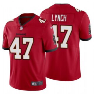 Men's John Lynch Tampa Bay Buccaneers Vapor Limited Jersey Stitched Red