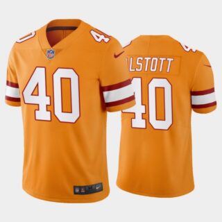 Men's Mike Alstott Tampa Bay Buccaneers Orange Creamsicle Throwback Stitched Jersey