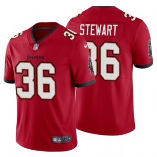 Men's M.J. Stewart Tampa Bay Buccaneers Vapor Limited Jersey Stitched Red