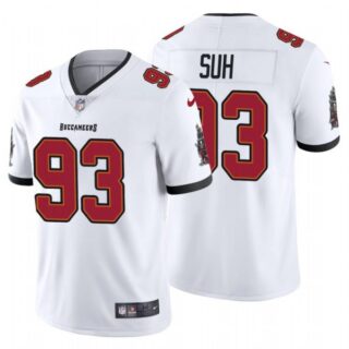 Men's Ndamukong Suh Tampa Bay Buccaneers Vapor Limited Jersey Stitched White