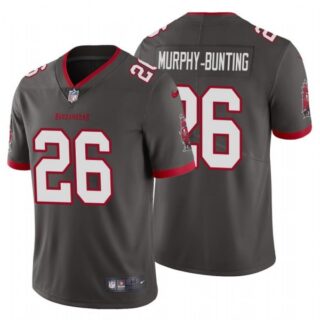 Men's Sean Murphy Bunting Tampa Bay Buccaneers Vapor Limited Jersey Stitched Pewter