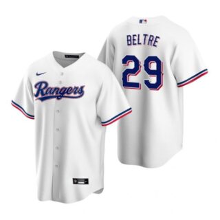 Men's Adrian Beltre Texas Rangers Cool Base Jersey Gray White