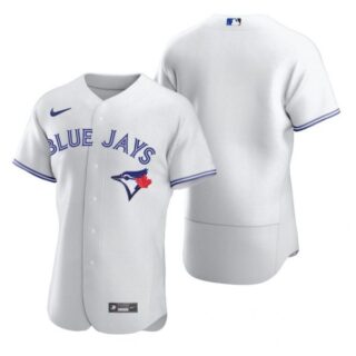 Men's Blank Toronto Blue Jays Flex Base Jersey Powder Blue White