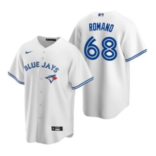 Men's Jordan Romano Toronto Blue Jays Cool Base Jersey White White