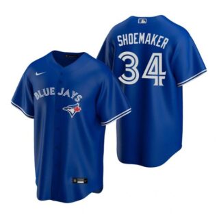 Men's Matt Shoemaker Toronto Blue Jays Cool Base Jersey Royal Royal