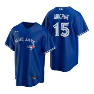 Men's Randal Grichuk Toronto Blue Jays Cool Base Jersey Royal Royal