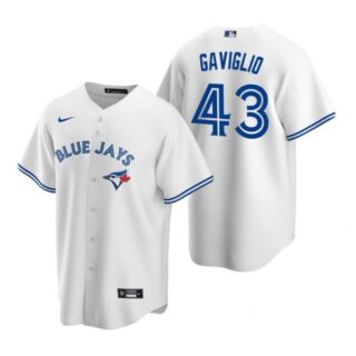 Men's Sam Gaviglio Toronto Blue Jays Cool Base Jersey White White