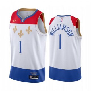 Men's Zion Williamson New Orleans Pelicans Basketball Jersey White