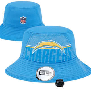 Los Angeles Chargers 2024 Stitched Bucket Fisherman Hats 003