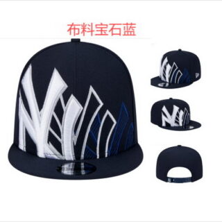 MLB New York Yankees Graphic Navy Snapback Hat
