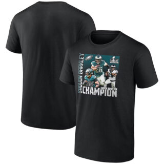 Men's Philadelphia Eagles Saquon Barkley Black T-Shirt