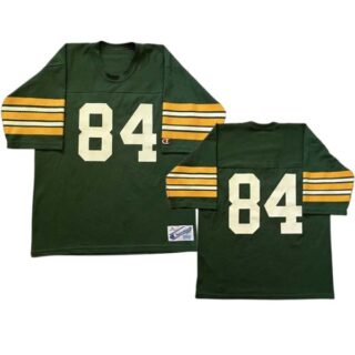 Men's Vintage 80’s Champion Green Bay Packers #84 Sterling Sharpe Jersey