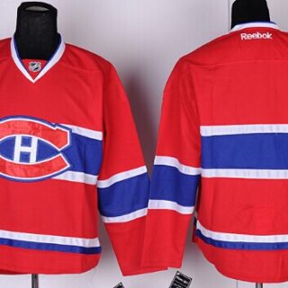 Youth Montreal Canadiens Blank Red Jersey