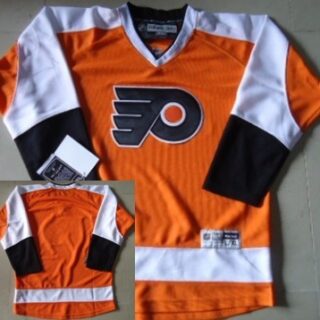 Youth Philadelphia Flyers Blank Orange Jersey