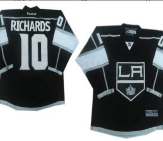 Youth Los Angeles Kings #10 Mike Richards Black Jersey