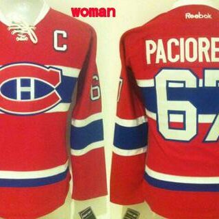 Women's Montreal Canadiens #67 Max Pacioretty Reebok Red 2015-16 Home Premier Jersey