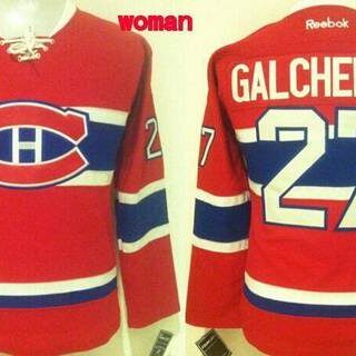 Women's Montreal Canadiens #27 Alex Galchenyuk Reebok Red 2015-16 Home Premier Jersey