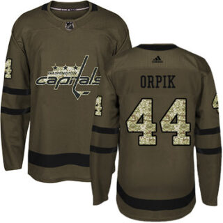 Youth Washington Capitals #44 Brooks Orpik Green Salute to Service Stitched NHL Jersey