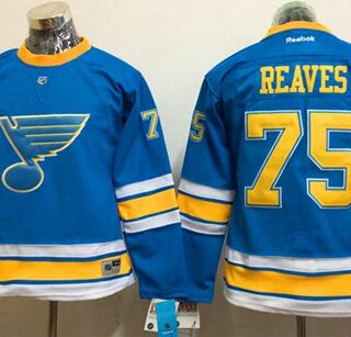 Women's St. Louis Blues #75 Ryan Reaves Light Blue 2017 Winter Classic Stitched NHL Jersey