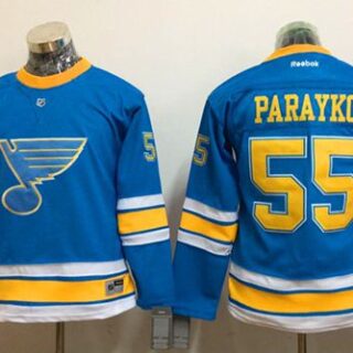 Women's St. Louis Blues #55 Colton Parayko Light Blue 2017 Winter Classic Stitched NHL Jersey