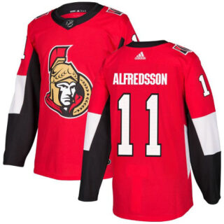 Youth Ottawa Senators #11 Daniel Alfredsson Red Home Authentic Stitched NHL Jersey