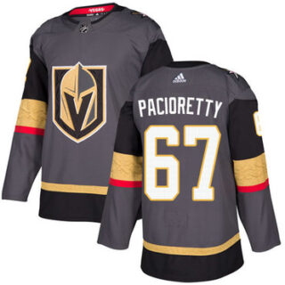 Youth Vegas Golden Knights#67 Authentic Max Pacioretty Gray NHL Home Jersey