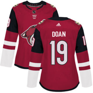 Women's Arizona Coyotes #19 Shane Doan Maroon Home Authentic Stitched NHL Jersey
