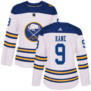Women's Buffalo Sabres #9 Evander Kane White Authentic 2018 Winter Classic Stitched NHL Jersey