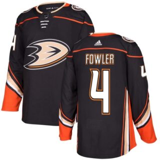 Youth Anaheim Ducks #4 Cam Fowler Black Home Authentic Stitched NHL Jersey