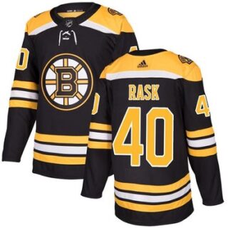 Youth Boston Bruins #40 Tuukka Rask Black Home Authentic Youth Stitched NHL Jersey