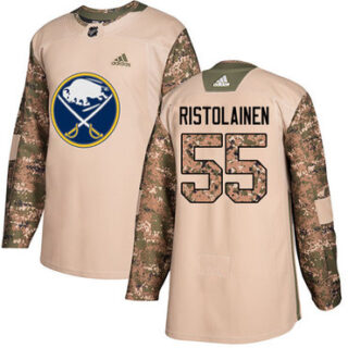 Youth Buffalo Sabres #55 Rasmus Ristolainen Camo Authentic 2017 Veterans Day Stitched NHL Jersey