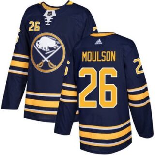 Youth Buffalo Sabres #26 Matt Moulson Navy Blue Home Authentic Stitched NHL Jersey