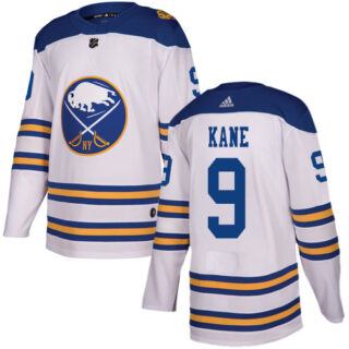 Youth Buffalo Sabres #9 Evander Kane White Authentic 2018 Winter Classic Stitched NHL Jersey