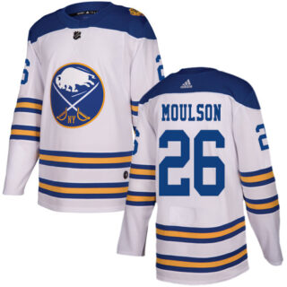 Youth Buffalo Sabres #26 Matt Moulson White Authentic 2018 Winter Classic Stitched NHL Jersey