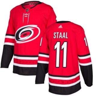 Youth Carolina Hurricanes #11 Jordan Staal Red Home Authentic Stitched NHL Jersey