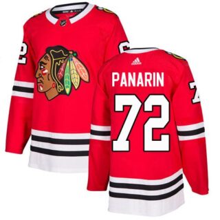 Youth Chicago Blackhawks #72 Artemi Panarin Red Home Authentic Stitched NHL Jersey