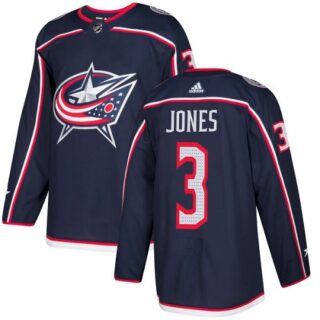 Youth Columbus Blue Jackets #3 Seth Jones Navy Blue Home Authentic Stitched NHL Jersey