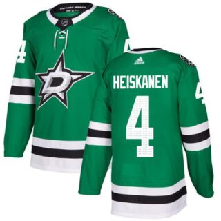Youth Dallas Stars #4 Miro Heiskanen Green Home Authentic Stitched NHL Jersey